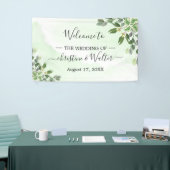 Eucalyptus Greenery Succulent Wedding Party Spandoek (Beurs)