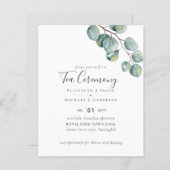 Eucalyptus Greenery Tea Ceremony (Voorkant / Achterkant)