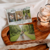 Eucalyptus Greenery Trouwfoto Sla de datum op Kaart