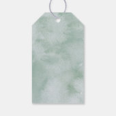 Eucalyptus Greenery Vrijgezellenfeest Favor Tag Cadeaulabel (Achterkant)