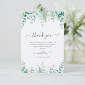 Eucalyptus Greenery Vrijgezellenfeest Hartelijk da Kaart (Staand voorkant)