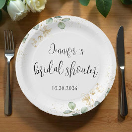 Eucalyptus Greenery Vrijgezellenfeest Paper Bord