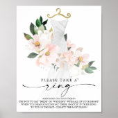 Eucalyptus Greenery Vrijgezellenfeest Ring Game Po Poster (Voorkant)