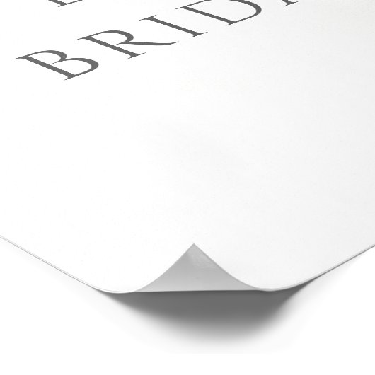 Eucalyptus Greenery Vrijgezellenfeest Welkomstteke Poster (Hoek)