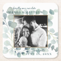 Eucalyptus Greenery Waterverf Foliage Dusty Blue