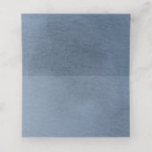 Eucalyptus Greenery Waterverf Foliage Dusty Blue Plaatskaartje (Binnenkant ongevouwen)