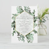 Eucalyptus & Greenery Waterverf repetitie Kaart (Staand voorkant)