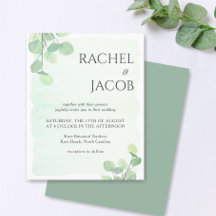 Eucalyptus Greenery Waterverf Weddenschap