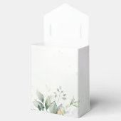 Eucalyptus Greenery Waterverf Wedding Bedankdoosjes (Geopend)