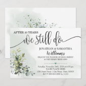 Eucalyptus greenery we doen het nog steeds kaart (Voorkant / Achterkant)