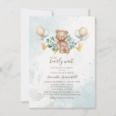 Eucalyptus Greenery We kunnen Baby shower afwachte Kaart (Voorkant)
