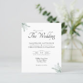 Eucalyptus Greenery Wedding (Staand voorkant)