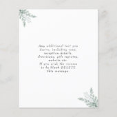 Eucalyptus Greenery Wedding (Achterkant)