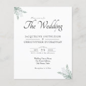 Eucalyptus Greenery Wedding (Voorkant)