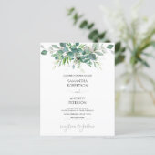 Eucalyptus Greenery Wedding (Staand voorkant)