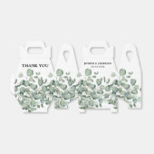 Eucalyptus Greenery Wedding Bedankdoosjes (Uitgevouwen)