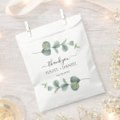 Eucalyptus Greenery Wedding Bedankt Bedankzakje (Geknipt)