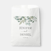 Eucalyptus Greenery Wedding Bedankzakje (Voorkant)
