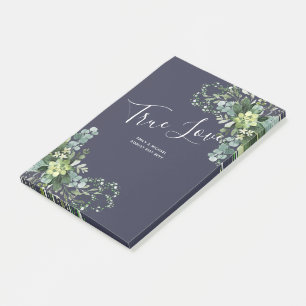 Eucalyptus Greenery Wedding Foliage Babys Breath Post-it® Notes