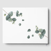 Eucalyptus Greenery Wedding Gastenboek (Achterkant)