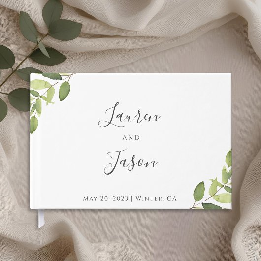 Eucalyptus Greenery Wedding Gastenboek