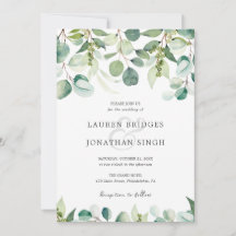 Eucalyptus Greenery Wedding
