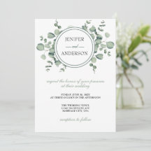 Eucalyptus Greenery Wedding