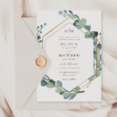Eucalyptus Greenery Wedding Kaart