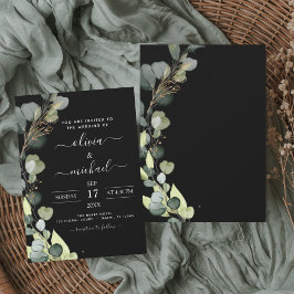 Eucalyptus Greenery Wedding Kaart