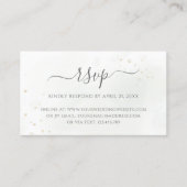 Eucalyptus Greenery Wedding Online RSVP Informatiekaartje (Voorkant)