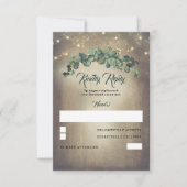 Eucalyptus Greenery Wedding RSVP (Voorkant)