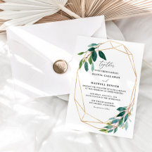 Eucalyptus Greenery Wedding Sjabloon
