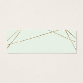 Eucalyptus Greenery Wedding Website RSVP-kaart Mini Visitekaartjes (Achterkant)