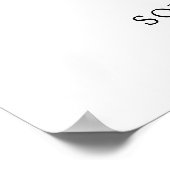 Eucalyptus Greenery Wedding Welkomstteken Poster (Hoek)