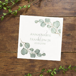 Eucalyptus Greenery Weddings Elegant Foliage Servet