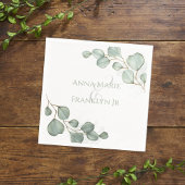 Eucalyptus Greenery Weddings Elegant Foliage Servet