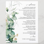 Eucalyptus Greenery Weduwroute en Welkom (Voorkant)