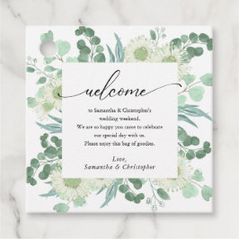 Eucalyptus Greenery Welcome Bag Bedankjes Labels