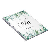 Eucalyptus greenery woodland ferns notitieboek (Rechterzijde)