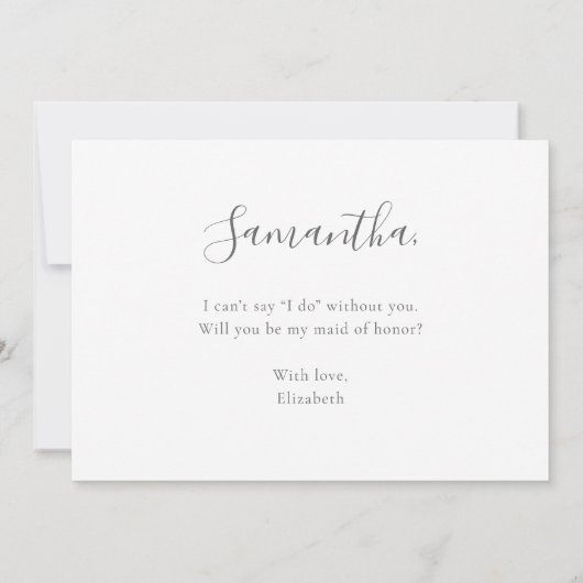 Eucalyptus Greenery zal je zijn mijn eerbetoon zij Kaart (Achterkant)