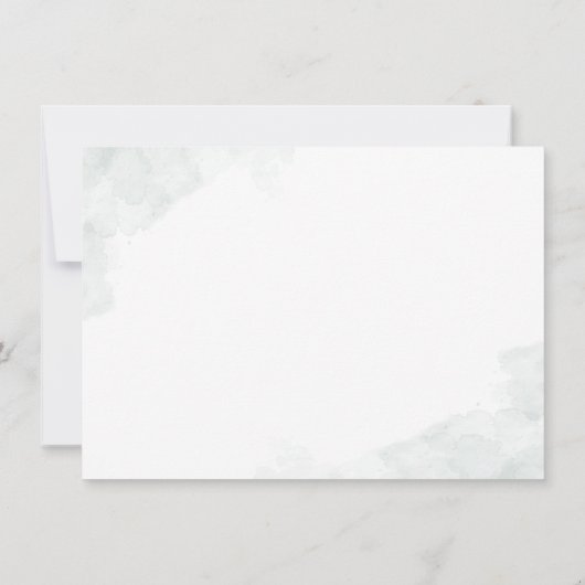 Eucalyptus Greenery zal mijn Bridesmaïde Kaart zij (Achterkant)