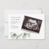 Eucalyptus Greenery Zwangerschap Baby (Voorkant)