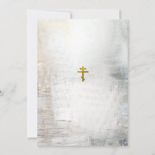 Eucalyptus Grijs Goud Textuur Vrijgezellenfeest Kaart (Achterkant)