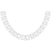 Eucalyptus groen aangepaste Vrijgezellenfeest Vlaggetjes (Alle)