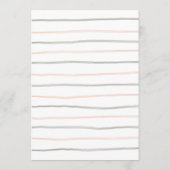 Eucalyptus groen ballon luier tombola bord kaart (Achterkant)