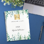 Eucalyptus groen bedrijf logo 2025 planner<br><div class="desc">Een elegante witte achtergrond. Verkleurd met waterkleurige eucalyptusgroen en bosbouillon. Voeg uw bedrijfstekst,  (voor en achter) tekst,  jaar,  naam toe. Als u het zonder tekst wilt,  gebruik uw achterruimtesleutel om te schrappen. Terug: je logo en website URL.</div>