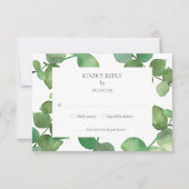 Eucalyptus groen bloemendecoratie RSVP (Voorkant)
