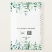 Eucalyptus groen bos varens 2026 planner (Achterkant)