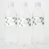 Eucalyptus groen botanische Waterverf Waterfles Etiket (Flessen)