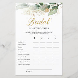 Eucalyptus groen bruidsspel Scattergories